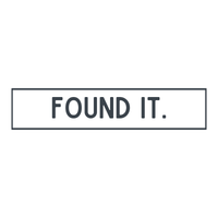 Found It